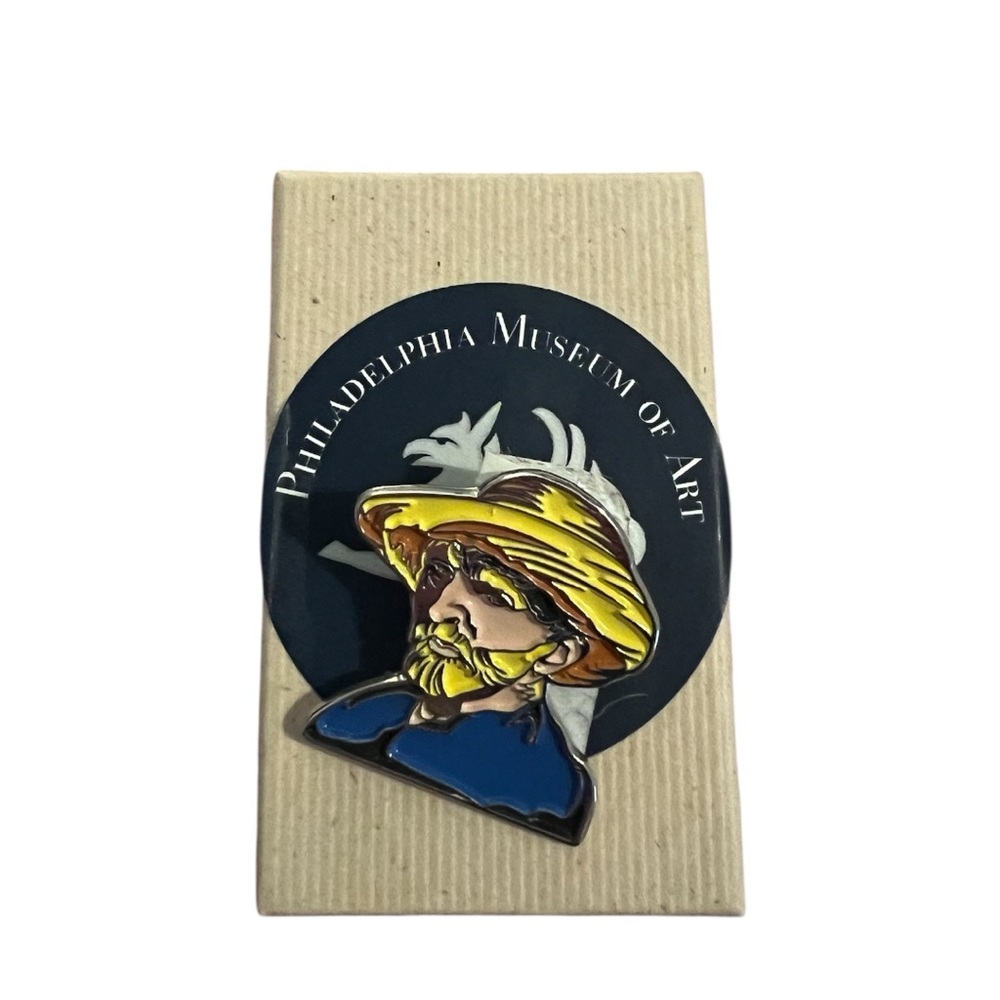 🖌️Philadelphia museum of art Vincent Van Gogh pin, in original box.